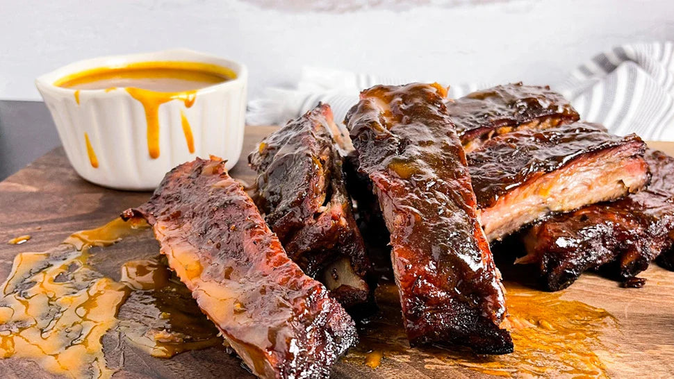 Smoked St. Louis Pork Ribs