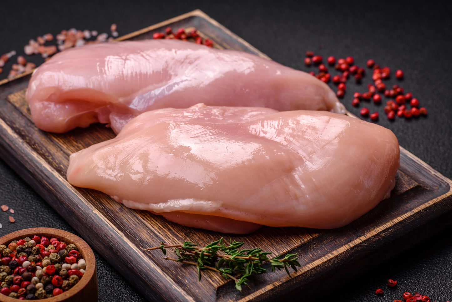 Boneless/Skinless Turkey Breast- 1 per package ($14.00/lb.- estimate listed below)