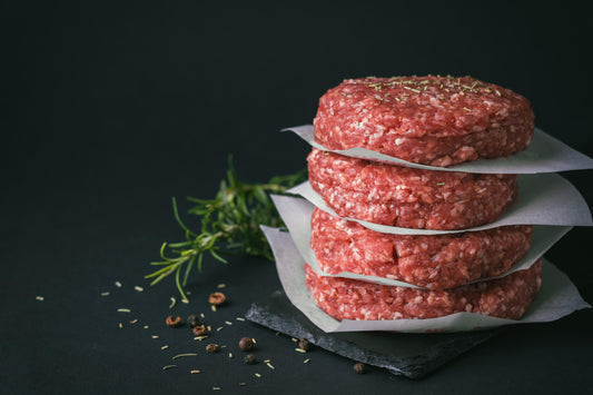 Beef Hamburger Patties ($10.50/lb.- estimate listed below)