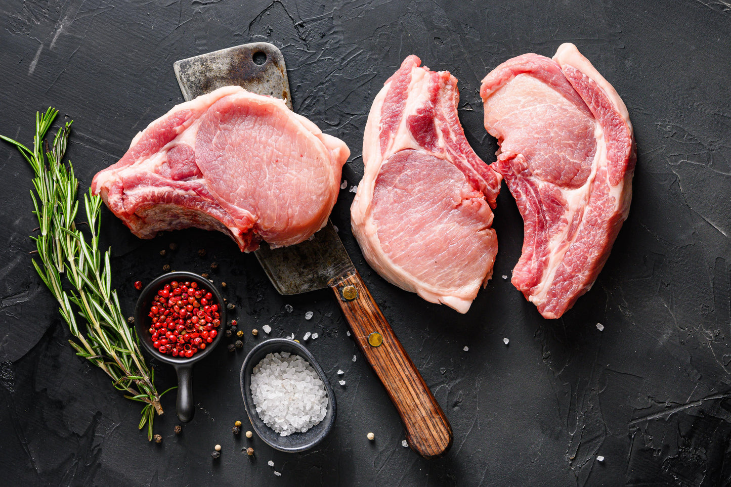 Bone In Pork Chops ($9.25/lb.- estimate listed below)