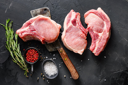 Bone In Pork Chops ($9.25/lb.- estimate listed below)