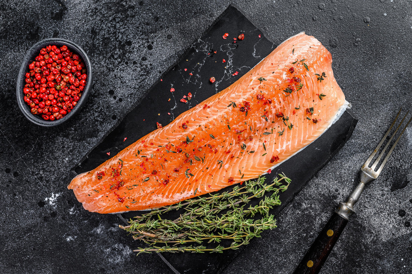 Whole Salmon Fillet ($21.50/lb.- estimate listed below)