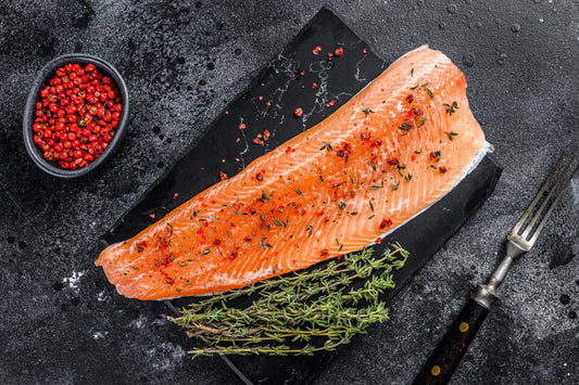 Whole Salmon Fillet ($21.50/lb.- estimate listed below)