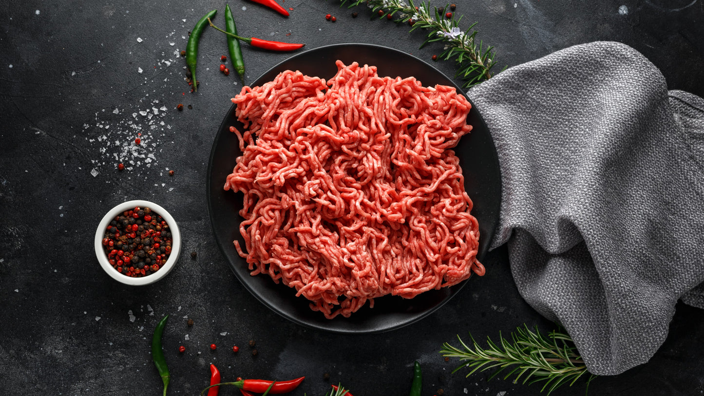 Ground brisket/chuck mix