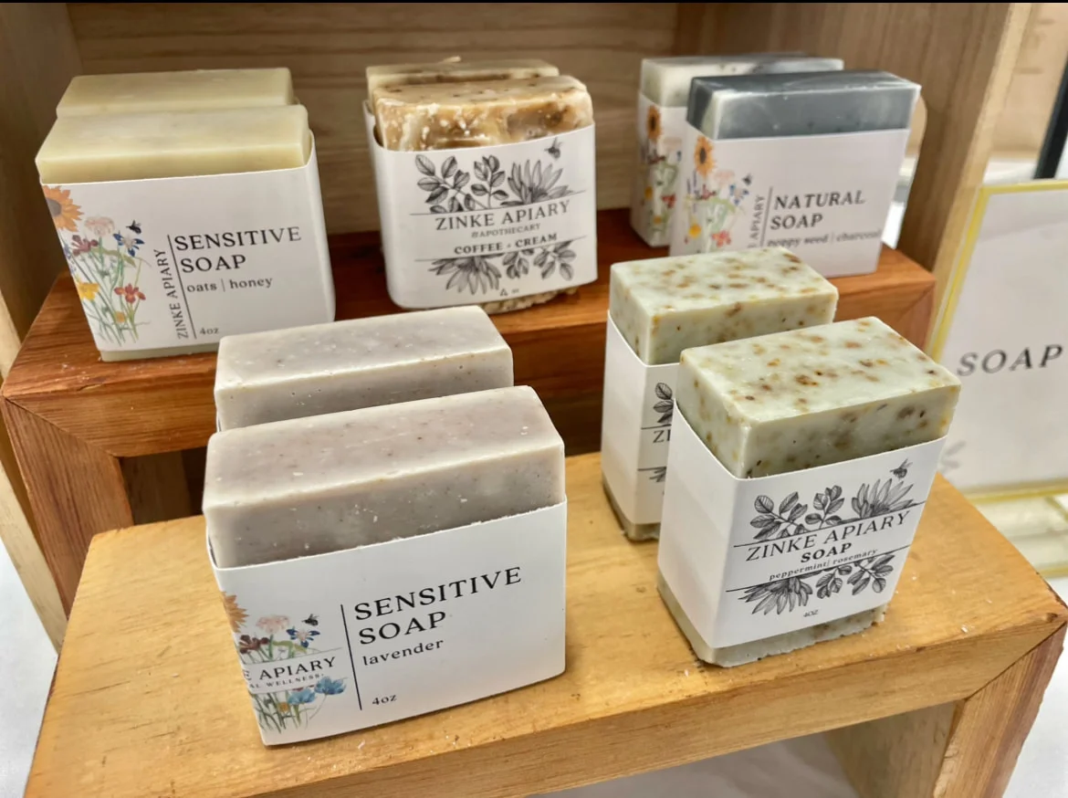 Zinke Apiary 4 oz. Soap Bar
