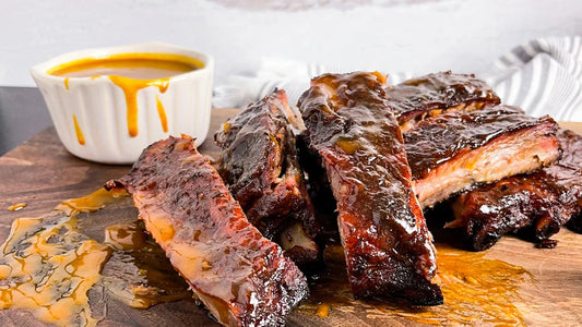 Smoked St. Louis Pork Ribs