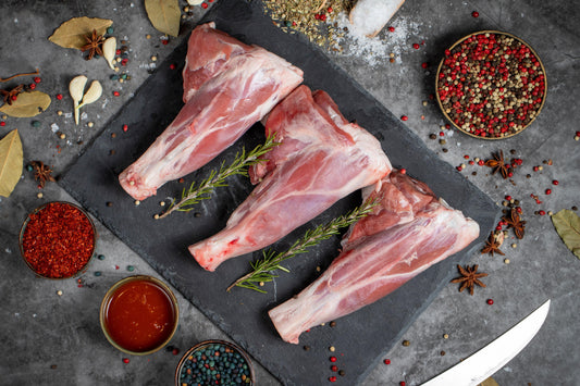 Lamb Shank - 2 Pack ($12.00/lb.- estimate listed below)