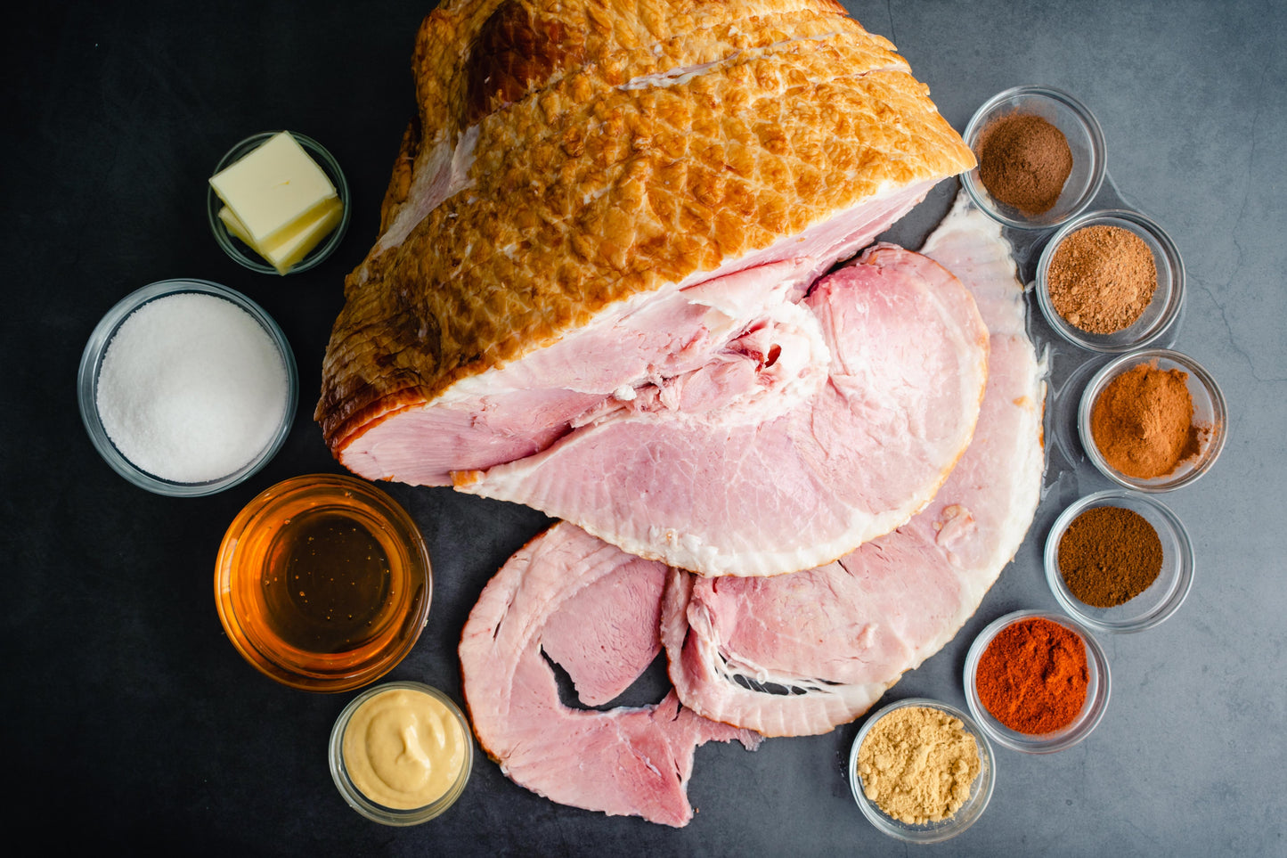 Ham ($9.00/lb.- estimate listed below)