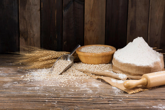 Organic whole wheat flour, hard red, 5 lbs.