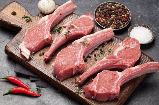 Lamb Rib Chops - 4 Pack