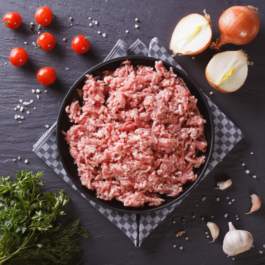 Ground lamb