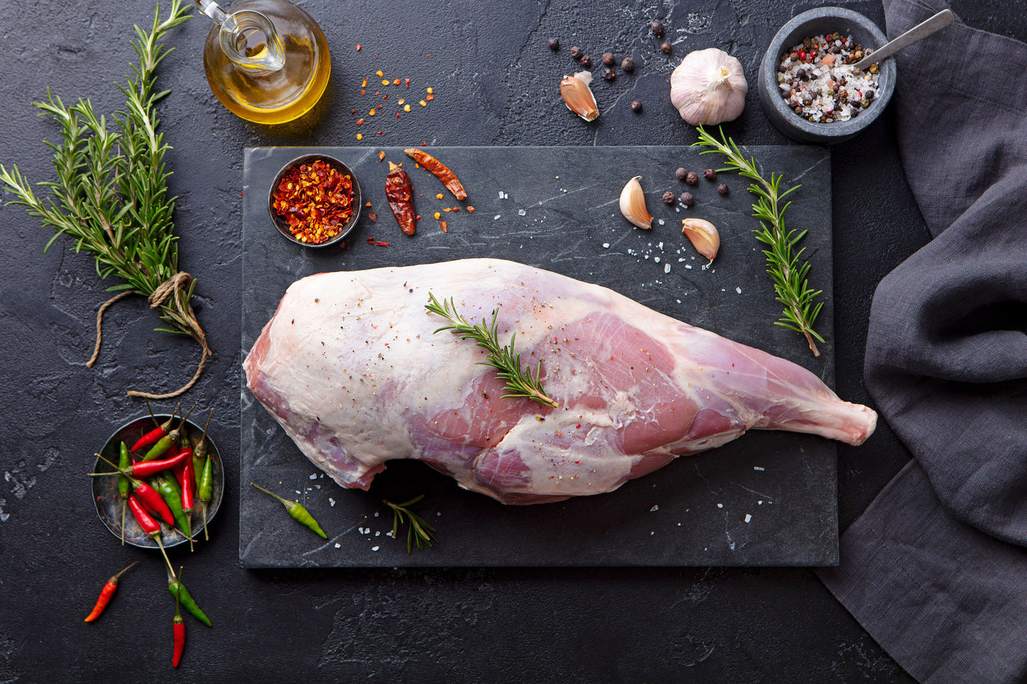 Leg of Lamb (Starting at $14.00/lb.- estimate listed below)