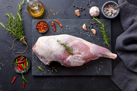 Leg of Lamb (Starting at $14.00/lb.- estimate listed below)