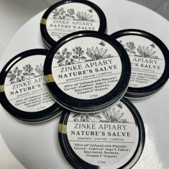 Nature's Healing Salve, 1.7 oz jar- $17.00