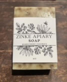 Peppermint Rosemary Soap, 4 oz.- $7.50